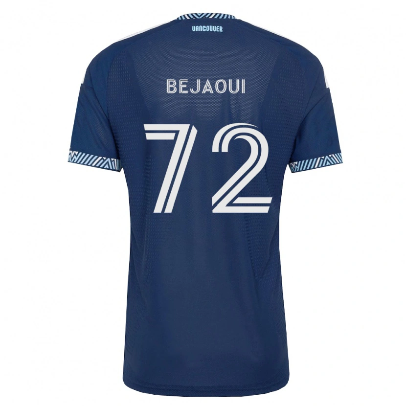 Danxen Women Aiden Bejaoui #72 Deep Blue White Away Jersey 2026/27 T-Shirt