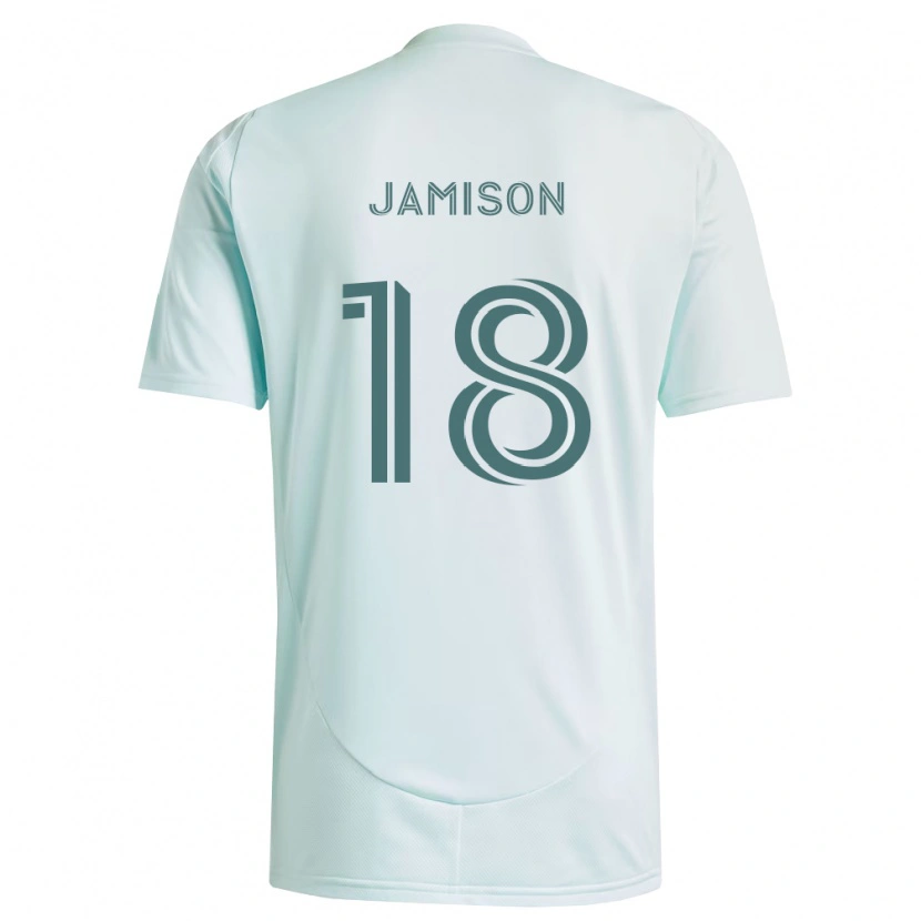 Danxen Women Bryce Jamison #18 White Light Green Away Jersey 2026/27 T-Shirt