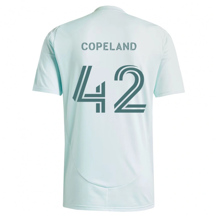 Danxen Women Josh Copeland #42 White Light Green Away Jersey 2026/27 T-Shirt