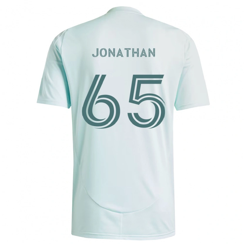 Danxen Women Jonathan De La Fuente #65 White Light Green Away Jersey 2026/27 T-Shirt