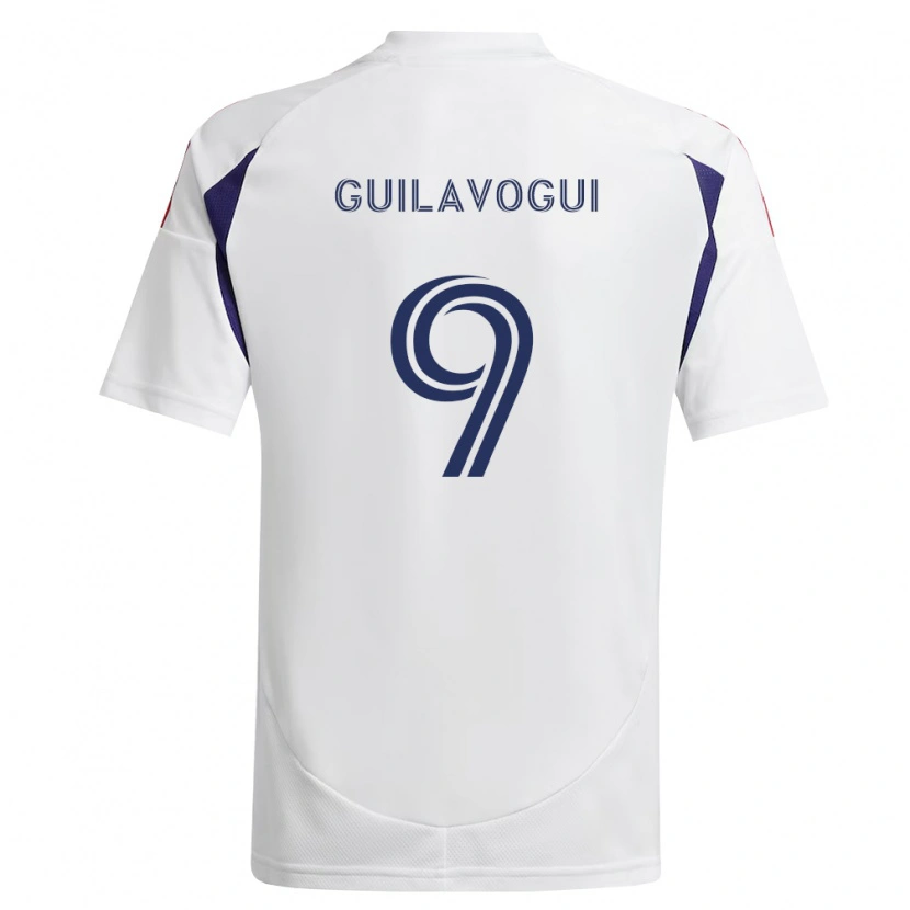Danxen Women Morgan Guilavogui #9 Royal Blue Red Brown Away Jersey 2026/27 T-Shirt