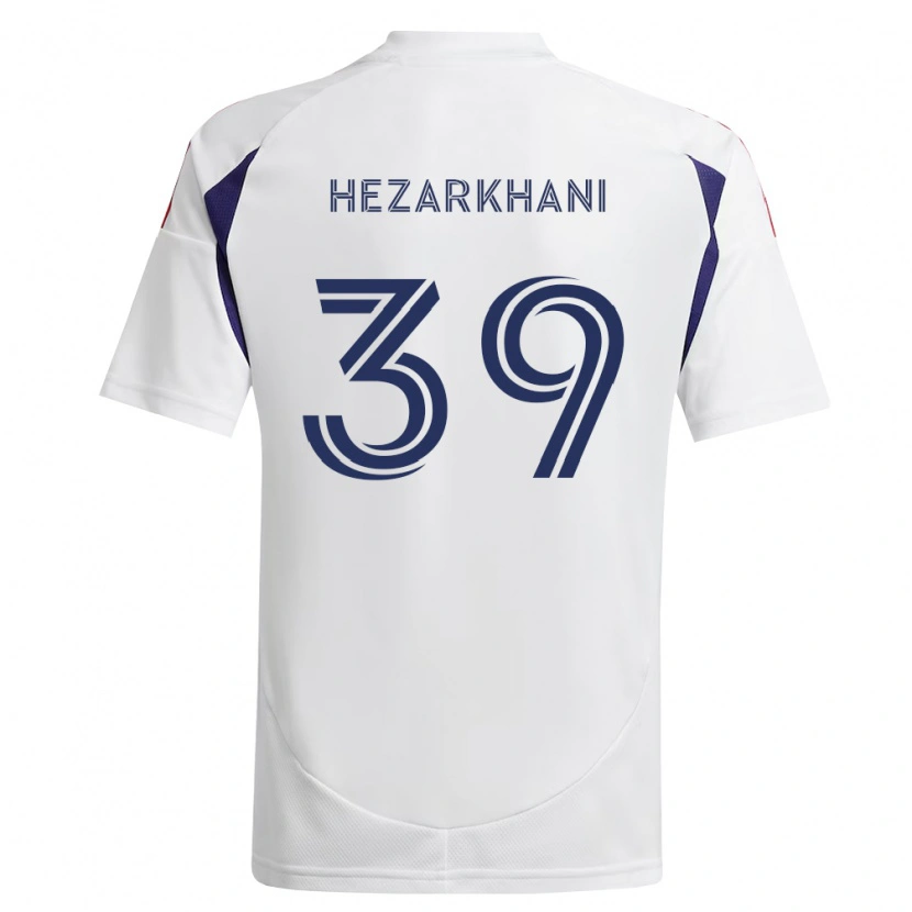Danxen Women Aiden Hezarkhani #39 Royal Blue Red Brown Away Jersey 2026/27 T-Shirt