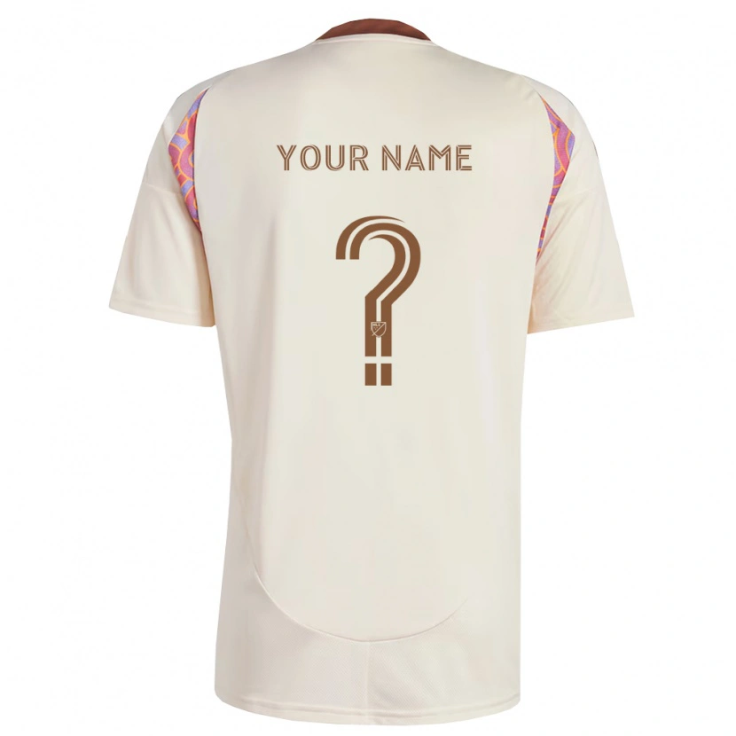 Danxen Women Your Name #0 Off-White Pink Away Jersey 2026/27 T-Shirt