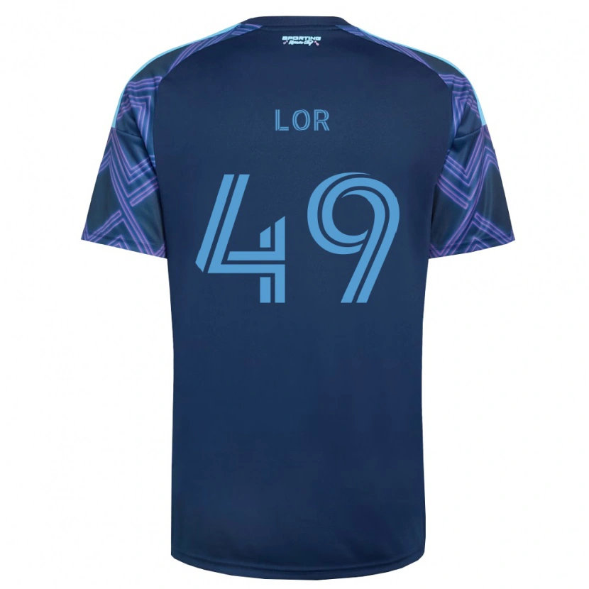 Danxen Women Troy Lor #49 Royal Blue Purple Away Jersey 2026/27 T-Shirt