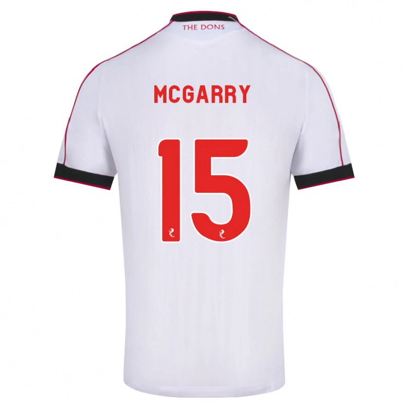 Danxen Women James Mcgarry #15 Black Red White Away Jersey 2026/27 T-Shirt