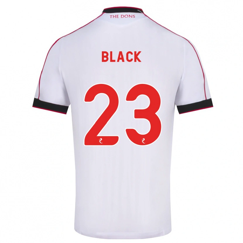 Danxen Women Aimee Black #23 Black Red White Away Jersey 2026/27 T-Shirt
