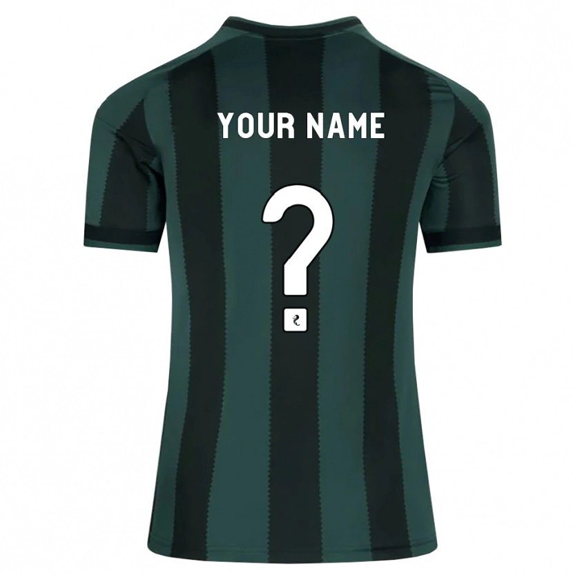 Danxen Women Your Name #0 Darkslategray Black Away Jersey 2026/27 T-Shirt