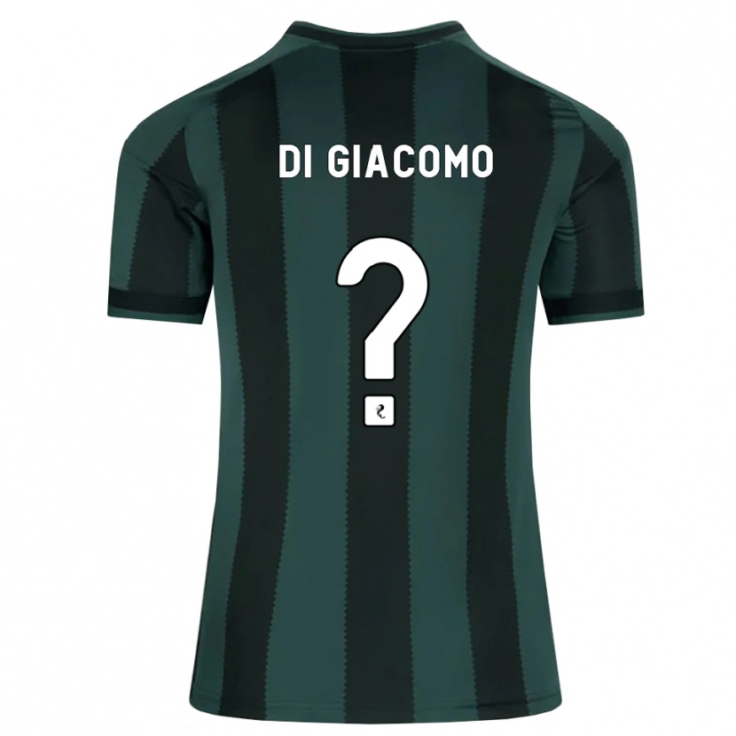 Danxen Women Rocco Di Giacomo #0 Darkslategray Black Away Jersey 2026/27 T-Shirt