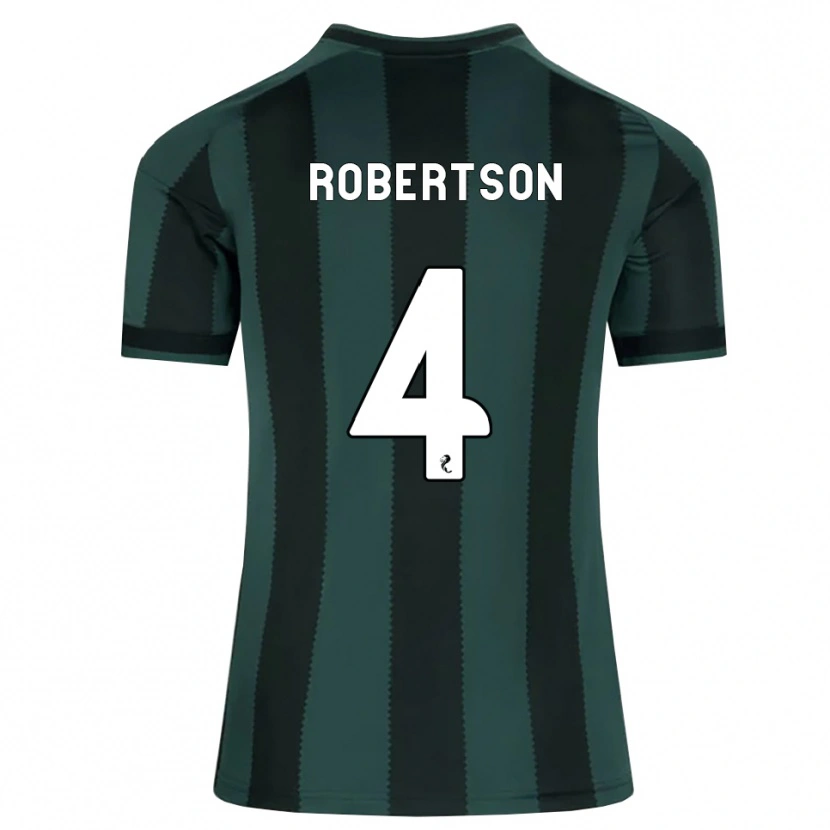 Danxen Women Lisa Robertson #4 Darkslategray Black Away Jersey 2026/27 T-Shirt