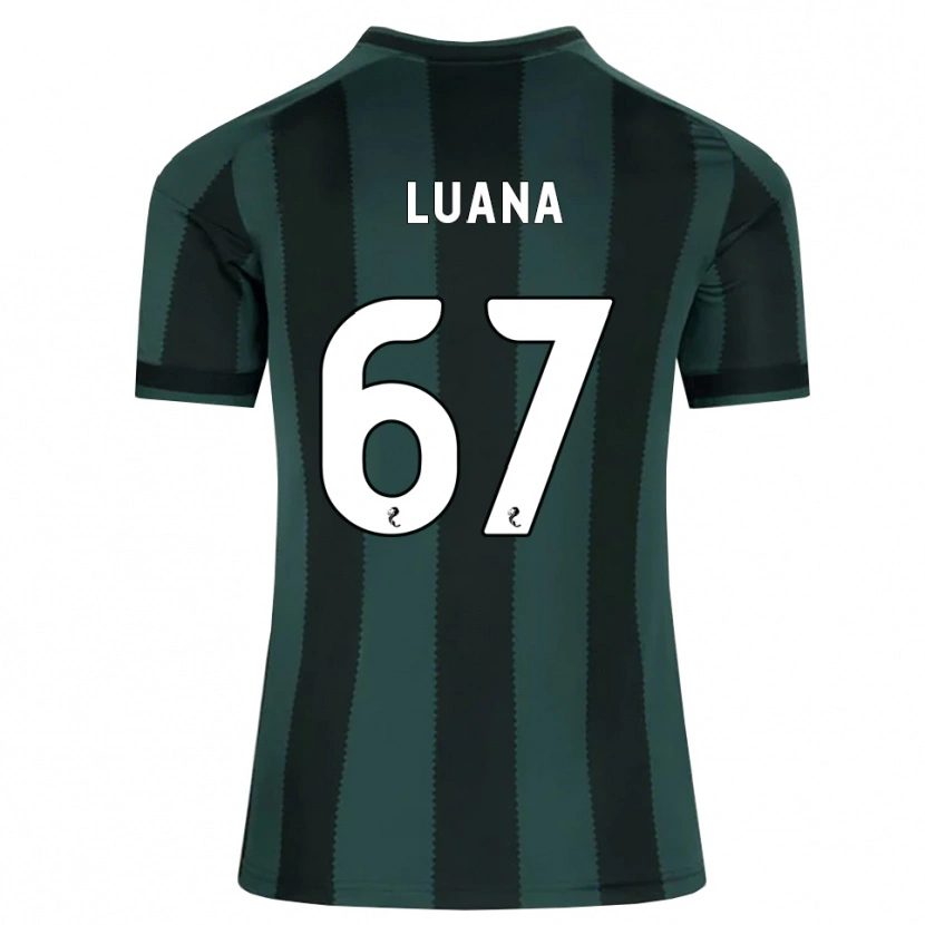 Danxen Women Luana Muñoz #67 Darkslategray Black Away Jersey 2026/27 T-Shirt