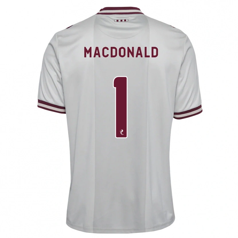 Danxen Women Jamie Macdonald #1 White Burgundy Away Jersey 2026/27 T-Shirt
