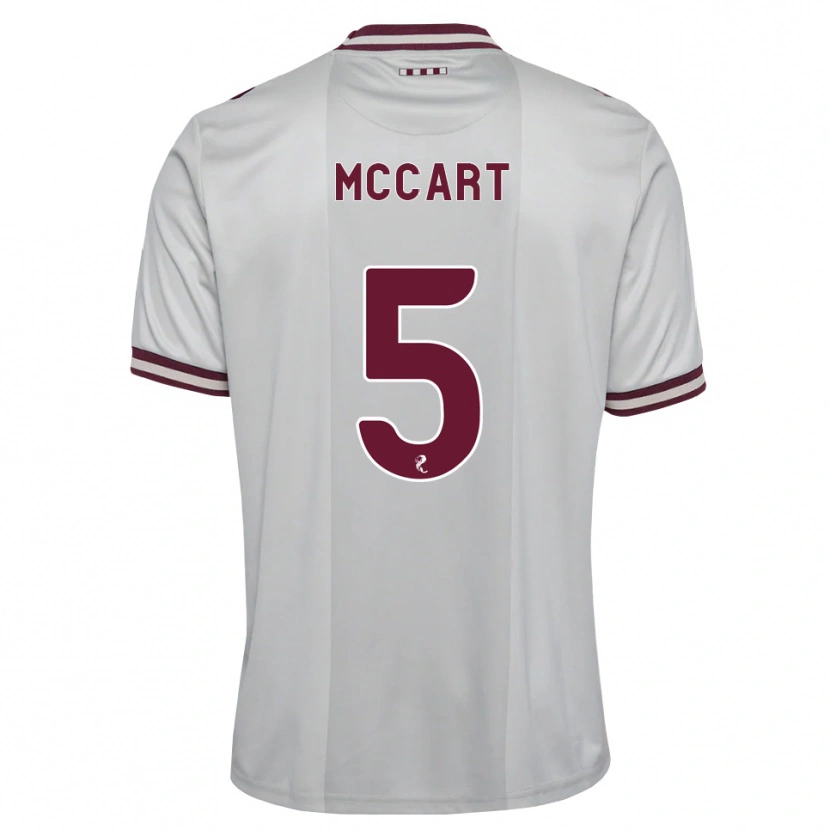 Danxen Women Jamie Mccart #5 White Burgundy Away Jersey 2026/27 T-Shirt