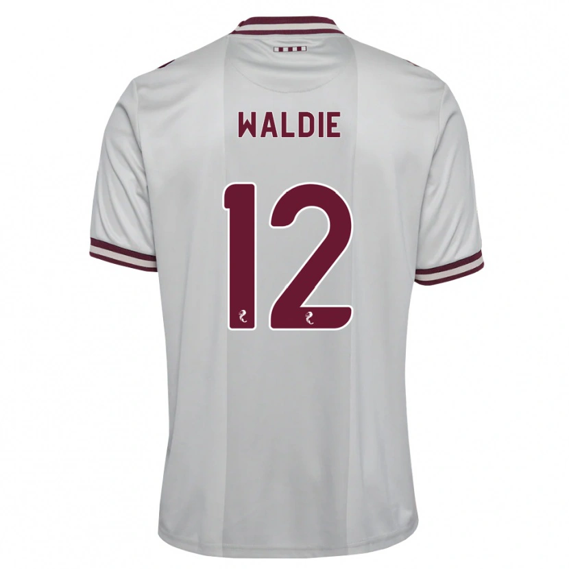 Danxen Women Lizzie Waldie #12 White Burgundy Away Jersey 2026/27 T-Shirt