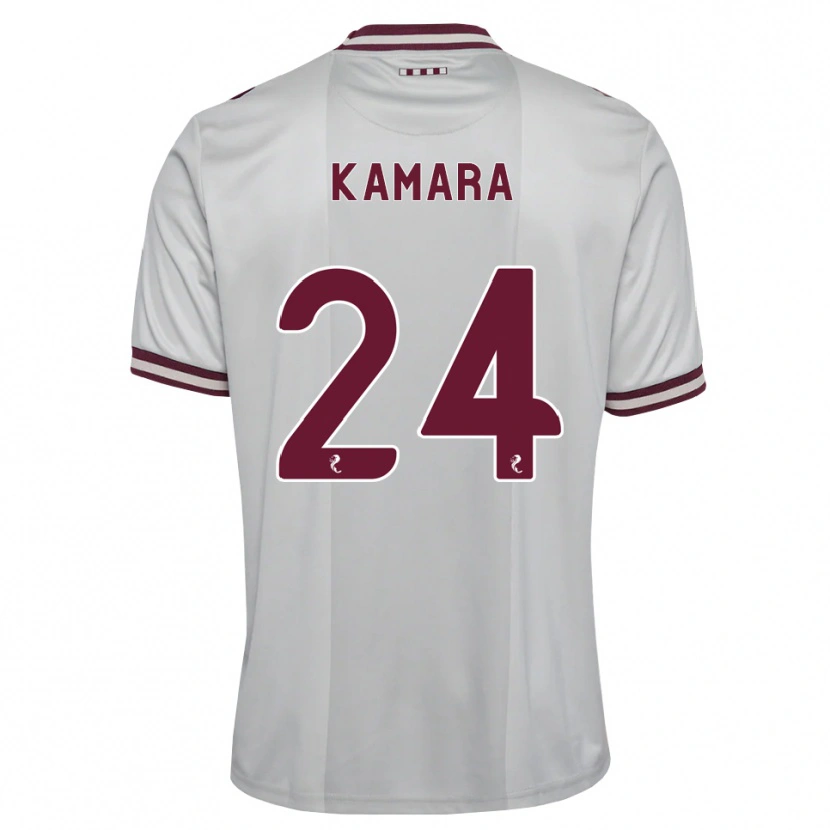Danxen Women Mj Kamson-Kamara #24 White Burgundy Away Jersey 2026/27 T-Shirt