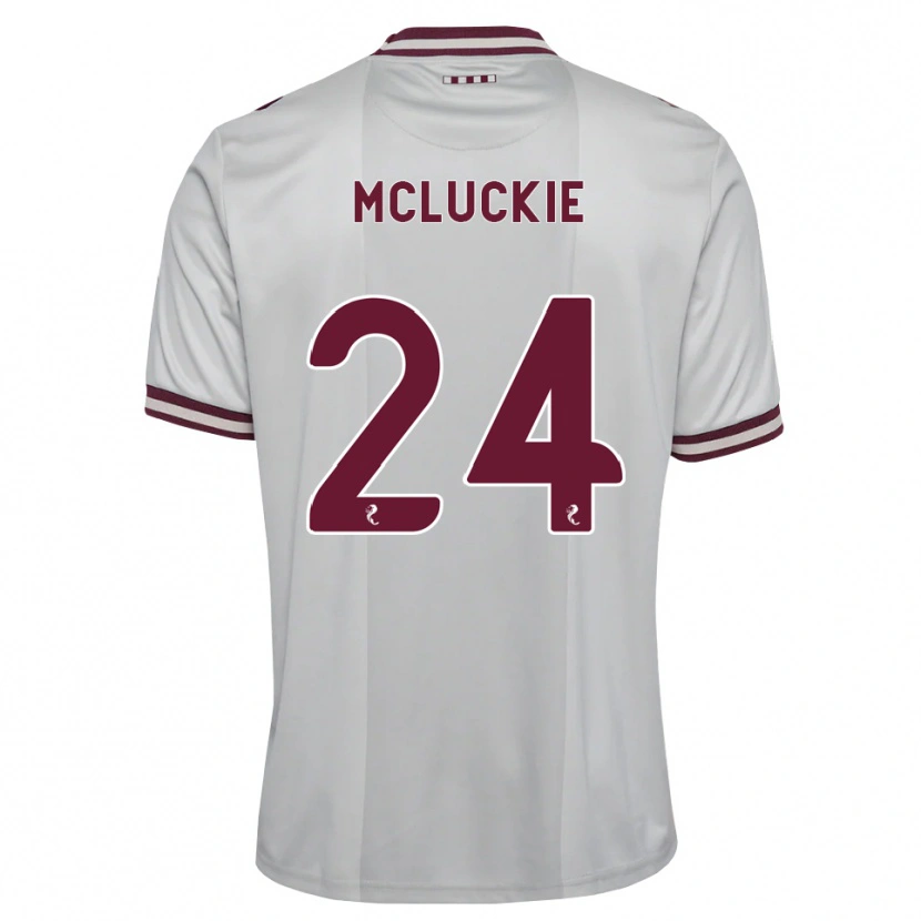 Danxen Women Bobby Mcluckie #24 White Burgundy Away Jersey 2026/27 T-Shirt
