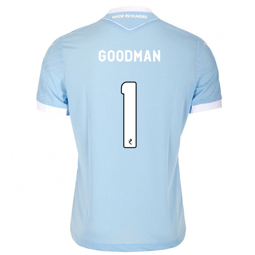 Danxen Women Owen Goodman #1 Lightsky Blue White Away Jersey 2026/27 T-Shirt