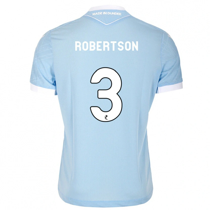 Danxen Women Clark Robertson #3 Lightsky Blue White Away Jersey 2026/27 T-Shirt
