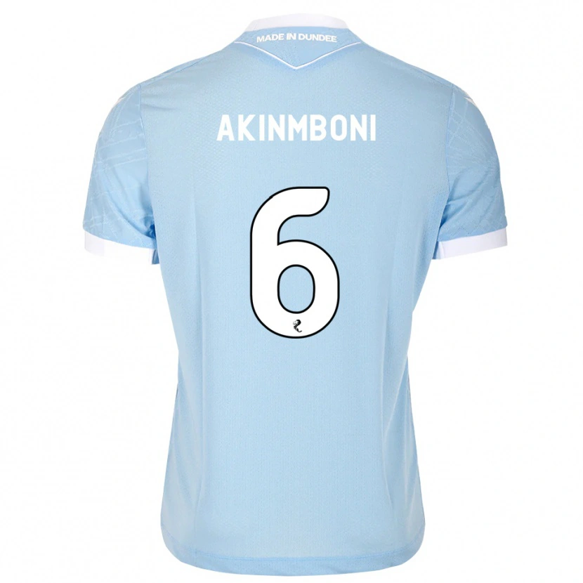 Danxen Women Matai Akinmboni #6 Lightsky Blue White Away Jersey 2026/27 T-Shirt