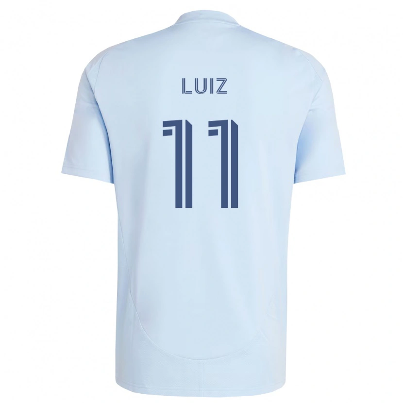 Danxen Women André Luiz #11 Light Blue Light Grey Home Jersey 2026/27 T-Shirt