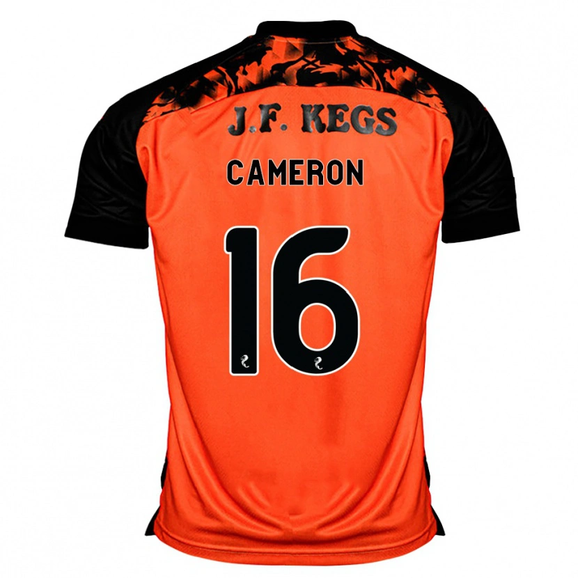 Danxen Kid Lyall Cameron #16 Orange Black White Home Jersey 2026/27 T-Shirt