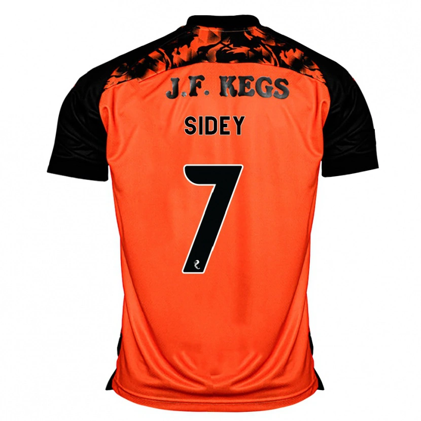 Danxen Kid Leah Sidey #7 Orange Black White Home Jersey 2026/27 T-Shirt