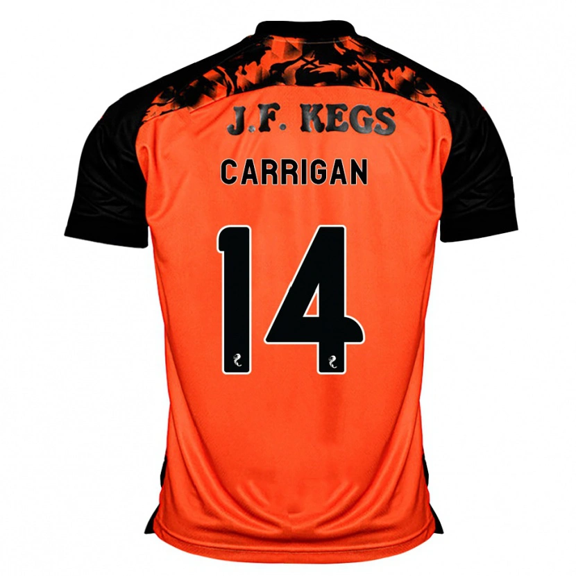 Danxen Kid Leo Carrigan #14 Orange Black White Home Jersey 2026/27 T-Shirt