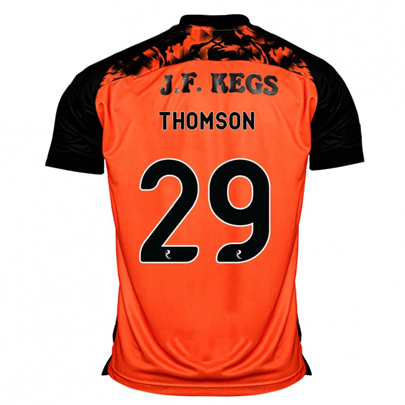 Danxen Kid Miller Thomson #29 Orange Black White Home Jersey 2026/27 T-Shirt