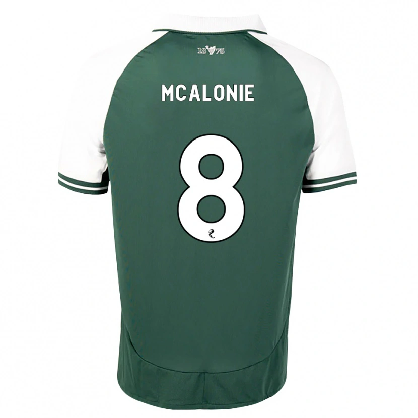 Danxen Kid Michaela Mcalonie #8 Seagreen White Home Jersey 2026/27 T-Shirt