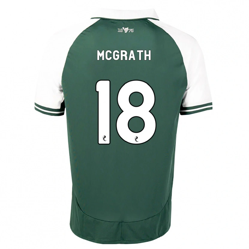 Danxen Kid Joseph Mcgrath #18 Seagreen White Home Jersey 2026/27 T-Shirt