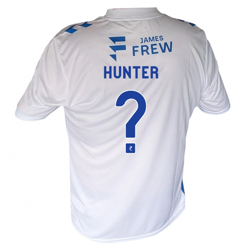 Danxen Kid Morgan Hunter #0 Royalblue White Home Jersey 2026/27 T-Shirt