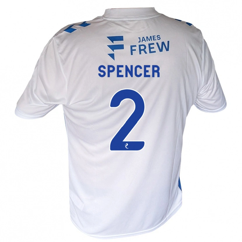 Danxen Kid Joe Spencer #2 Royalblue White Home Jersey 2026/27 T-Shirt