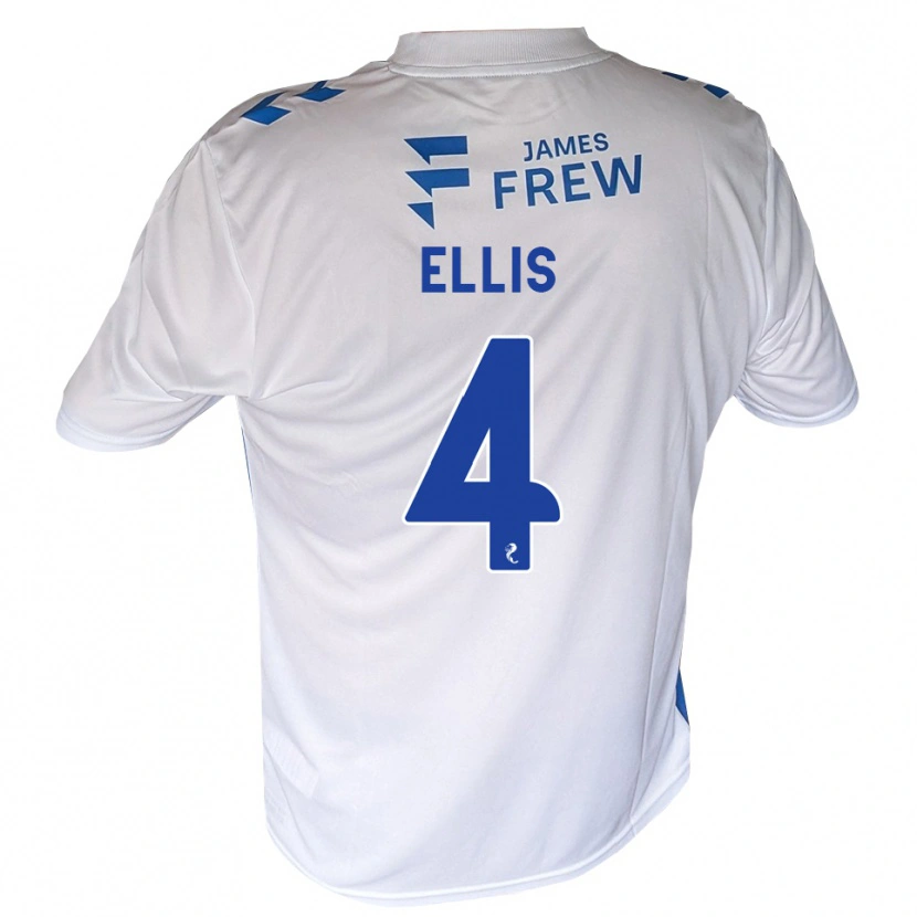 Danxen Kid Ruari Ellis #4 Royalblue White Home Jersey 2026/27 T-Shirt