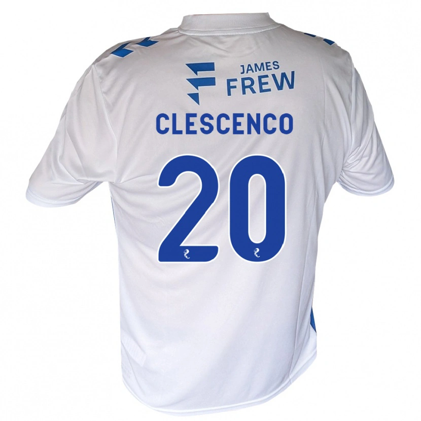 Danxen Kid Nicky Clescenco #20 Royalblue White Home Jersey 2026/27 T-Shirt