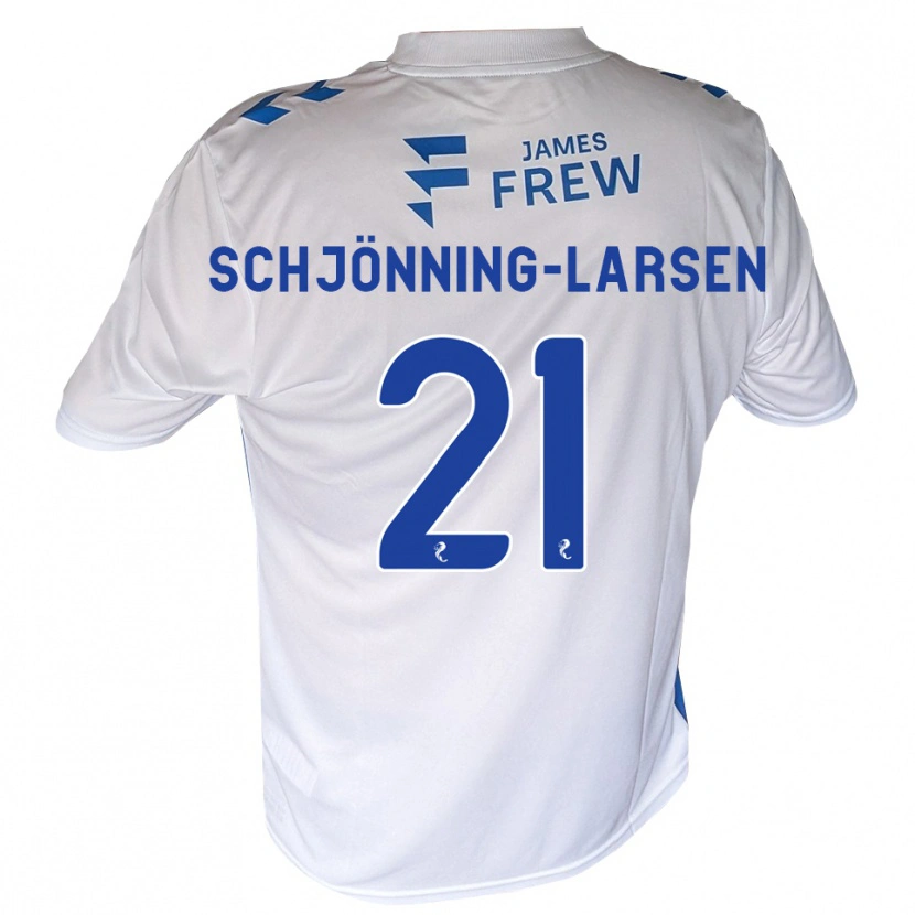 Danxen Kid Michael Schjönning-Larsen #21 Royalblue White Home Jersey 2026/27 T-Shirt