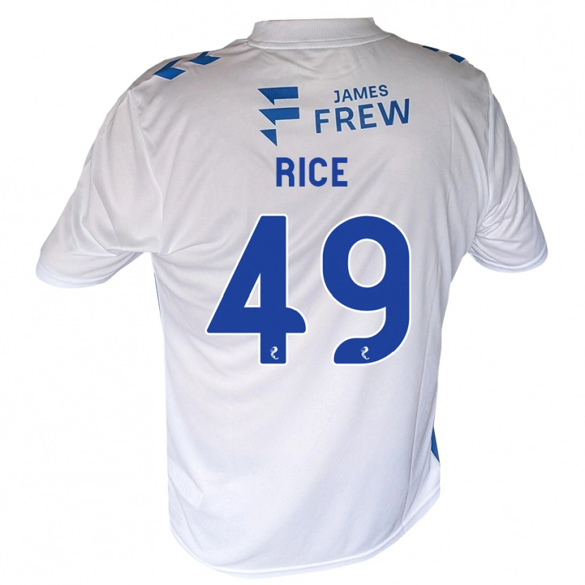 Danxen Kid Bailey Rice #49 Royalblue White Home Jersey 2026/27 T-Shirt