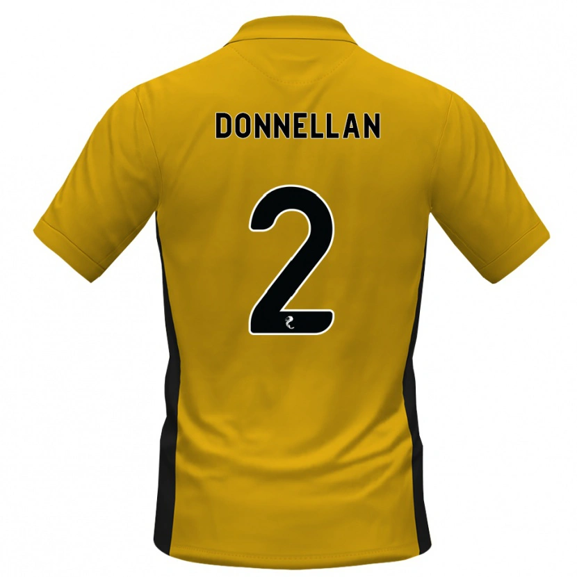 Danxen Kid Shaun Donnellan #2 Orange Black Home Jersey 2026/27 T-Shirt