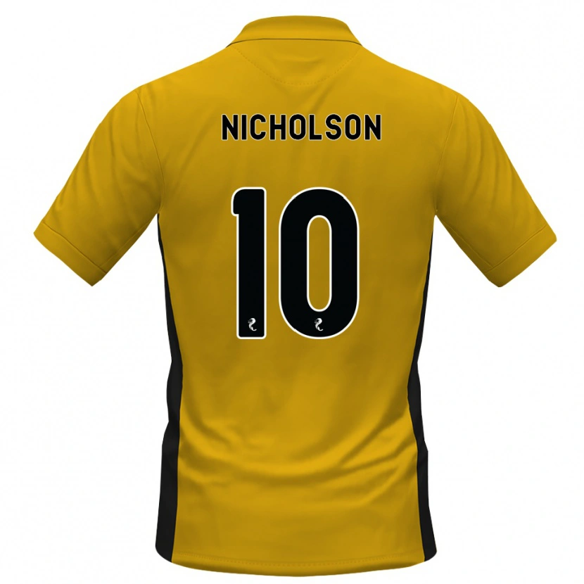 Danxen Kid Sam Nicholson #10 Orange Black Home Jersey 2026/27 T-Shirt