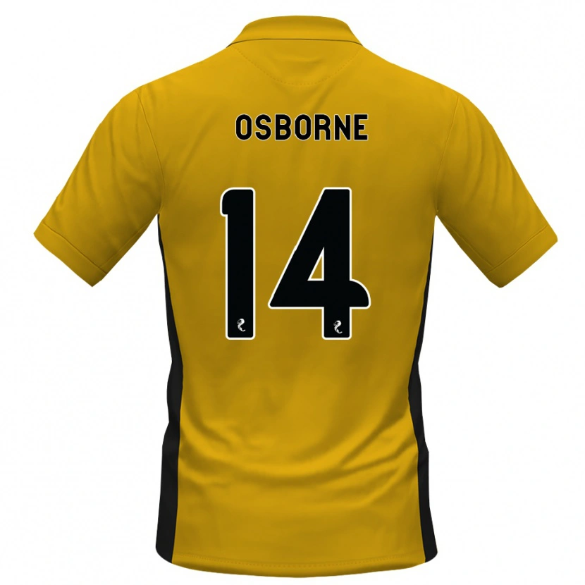 Danxen Kid Ellie Osborne #14 Orange Black Home Jersey 2026/27 T-Shirt