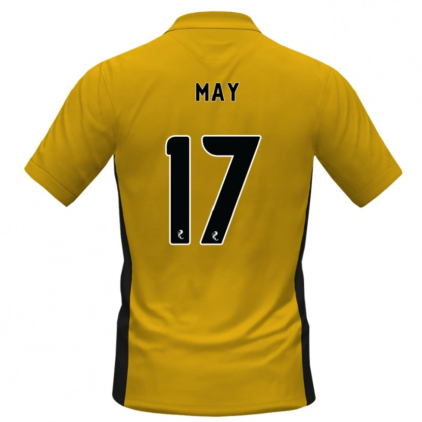 Danxen Kid Stevie May #17 Orange Black Home Jersey 2026/27 T-Shirt