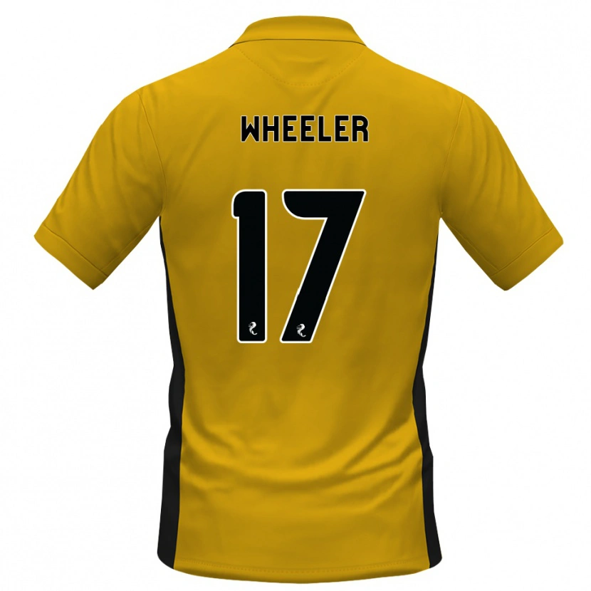 Danxen Kid Jessica Wheeler #17 Orange Black Home Jersey 2026/27 T-Shirt