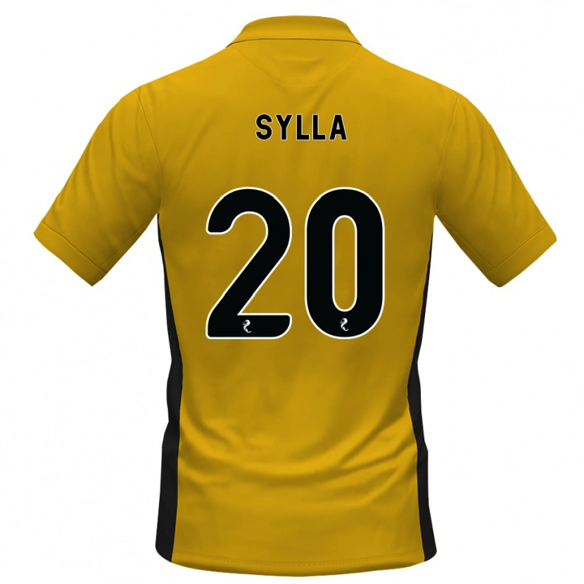 Danxen Kid Mohamad Sylla #20 Orange Black Home Jersey 2026/27 T-Shirt