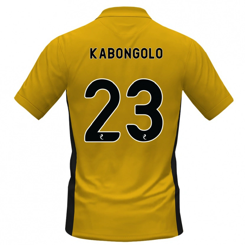 Danxen Kid Brooklyn Kabongolo #23 Orange Black Home Jersey 2026/27 T-Shirt