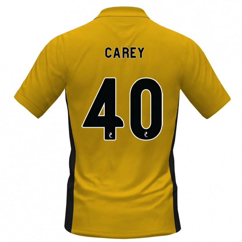 Danxen Kid Graham Carey #40 Orange Black Home Jersey 2026/27 T-Shirt
