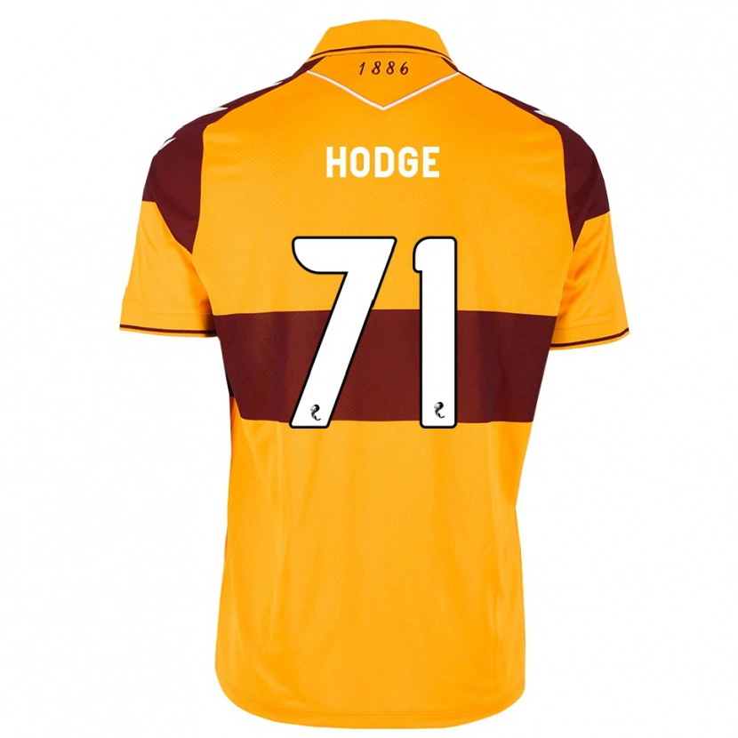 Danxen Kid Joe Hodge #71 Maroon Orange Home Jersey 2026/27 T-Shirt