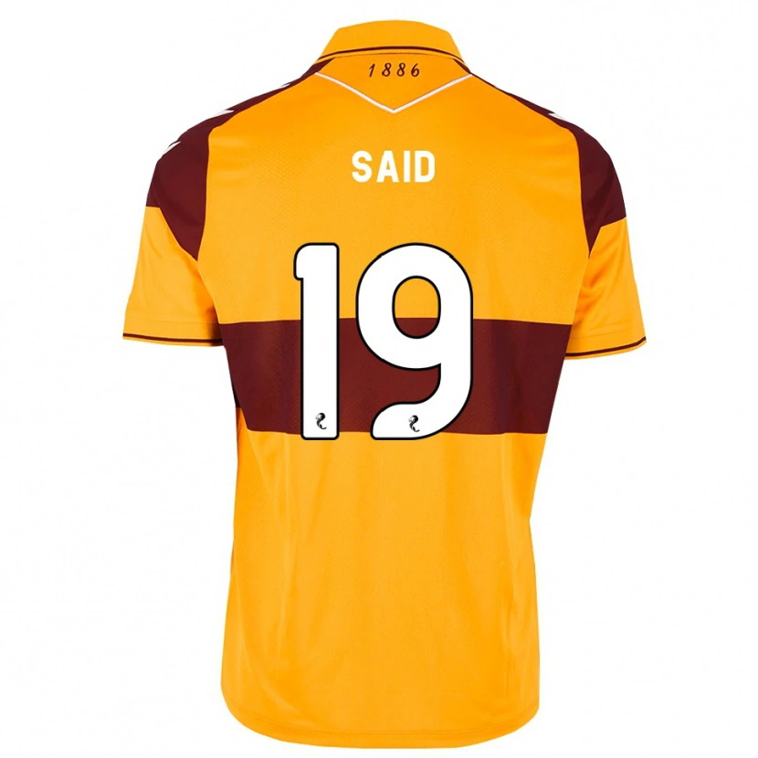 Danxen Kid Ibrahim Said #19 Maroon Orange Home Jersey 2026/27 T-Shirt