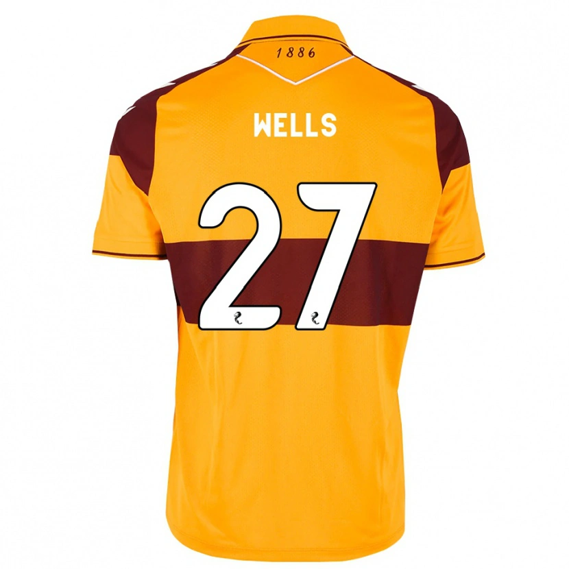 Danxen Kid Dylan Wells #27 Maroon Orange Home Jersey 2026/27 T-Shirt
