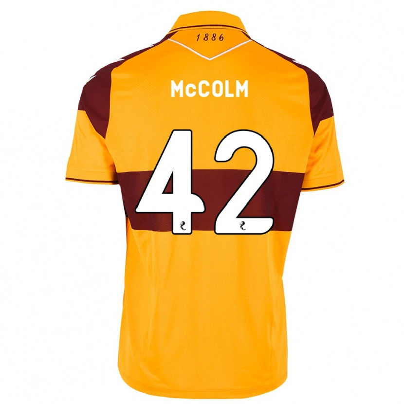 Danxen Kid Rocco Mccolm #42 Maroon Orange Home Jersey 2026/27 T-Shirt