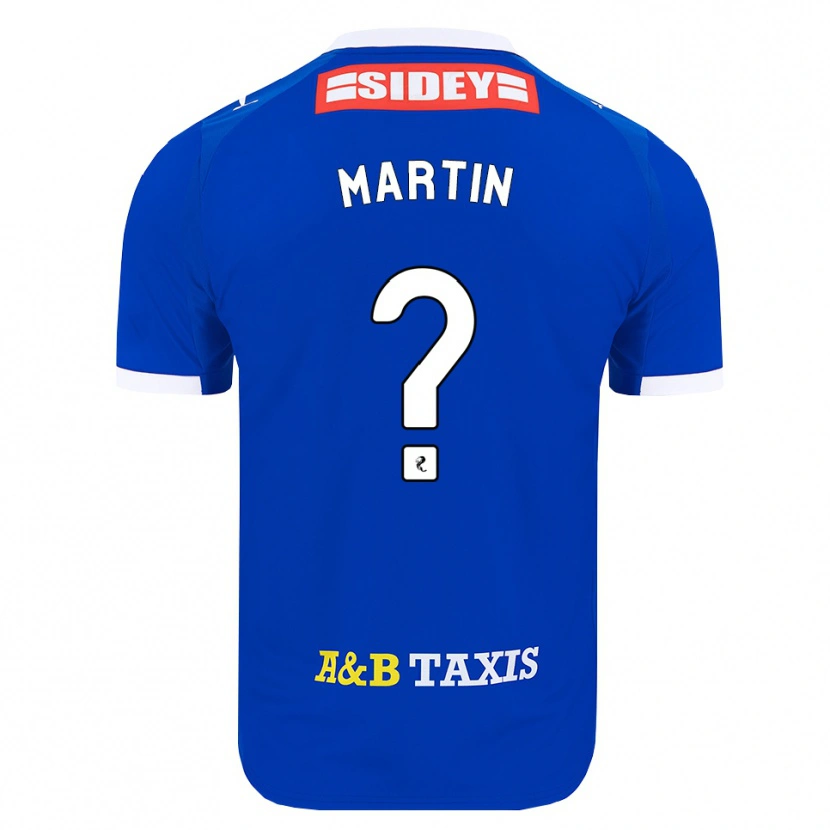 Danxen Kid Ethan Martin #0 Blue Red Yellow Home Jersey 2026/27 T-Shirt