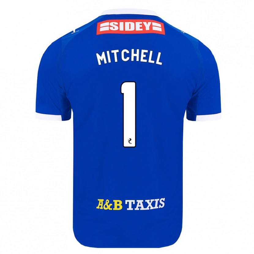 Danxen Kid Ellie Mitchell #1 Blue Red Yellow Home Jersey 2026/27 T-Shirt