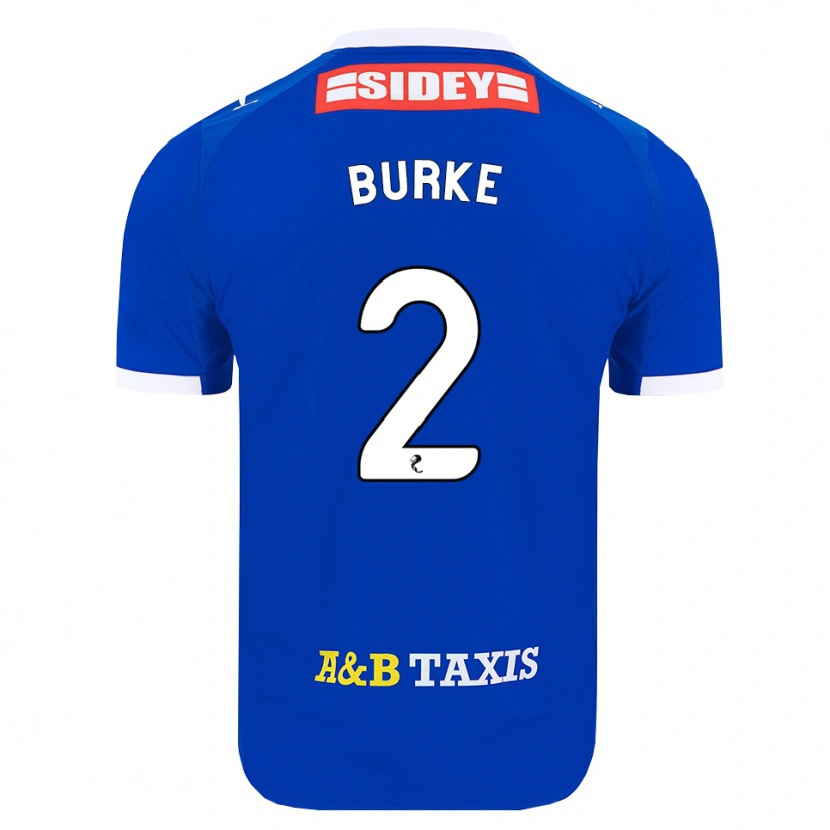 Danxen Kid Fallon Burke #2 Blue Red Yellow Home Jersey 2026/27 T-Shirt